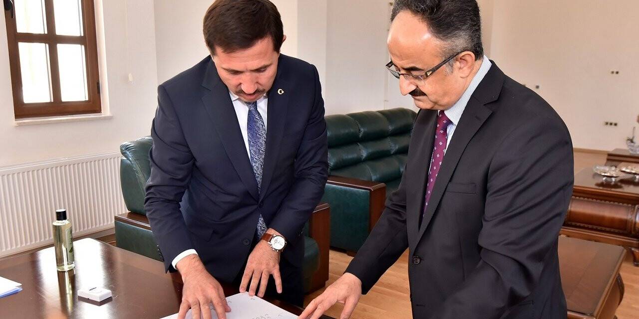Hasan Kılca’dan Orhan’a hayırlı olsun ziyareti