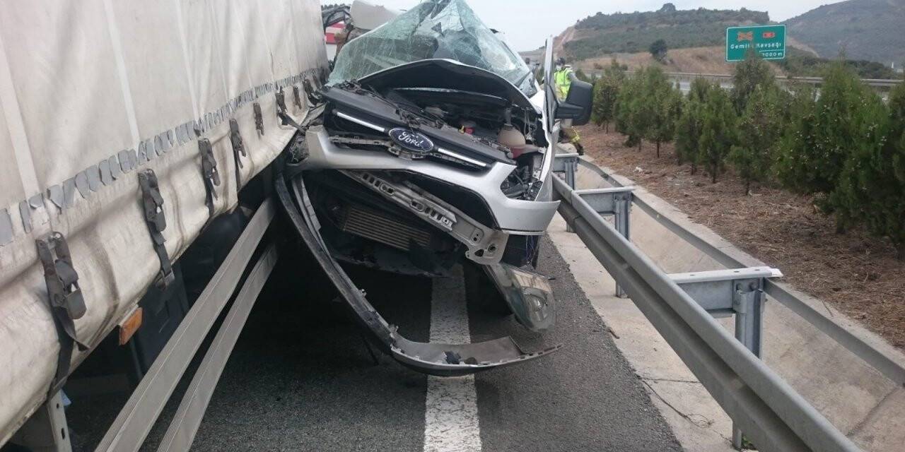 Bu kazadan burnu bile kanamadan kurtuldu
