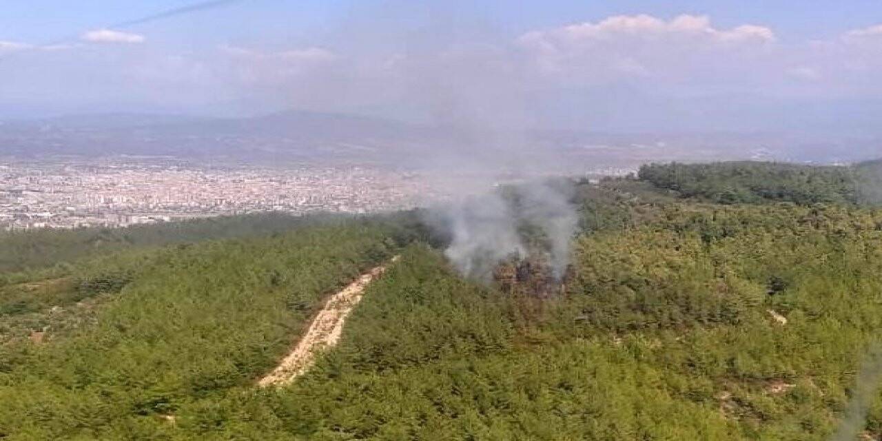 Osmaniye’deki orman yangını büyümeden söndürüldü