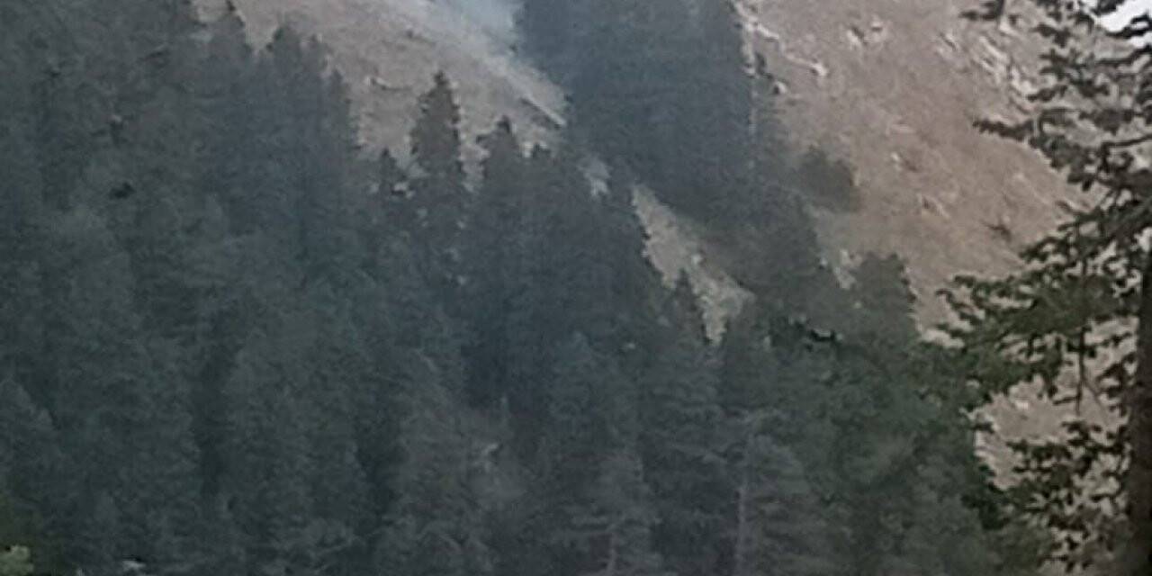 Bursa’da korkutan orman yangını