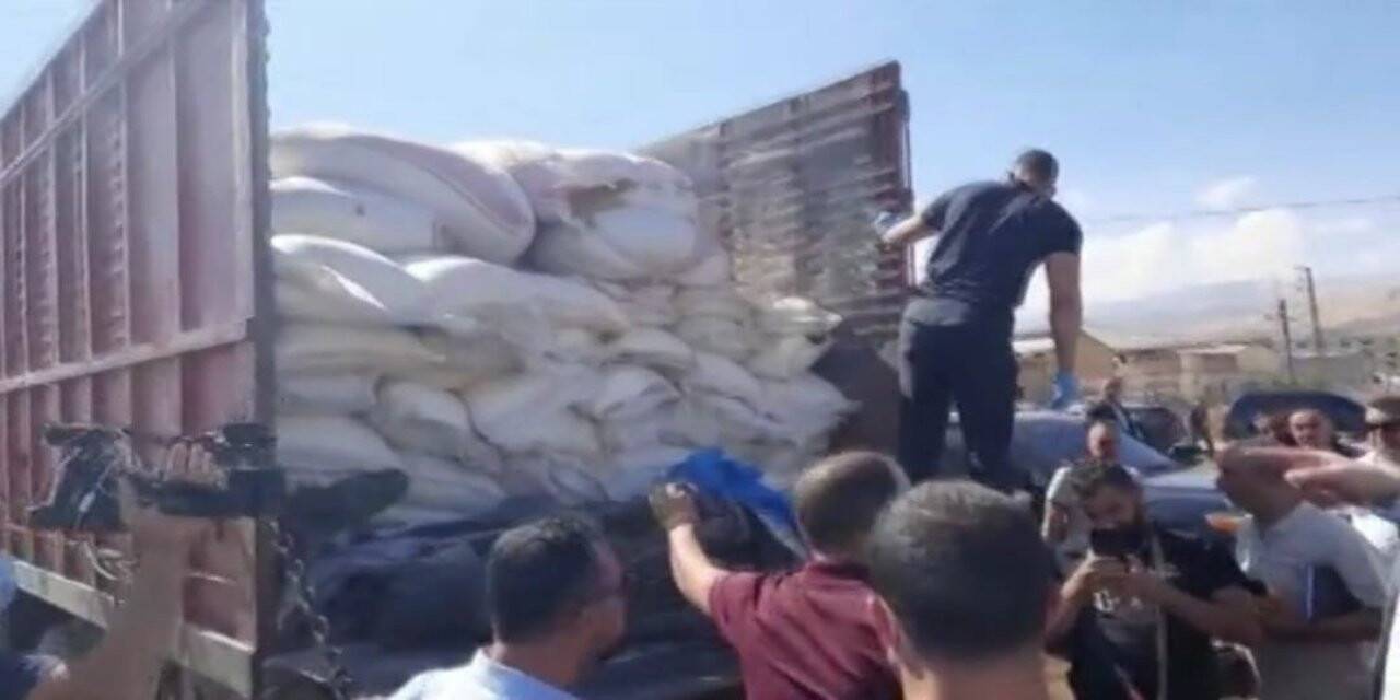 Lübnan’da 20 ton amonyum nitrat ele geçirildi