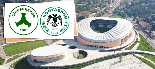 Giresunspor'la Konyaspor, Süper Lig'de ilk kez karşı karşıya gelecek