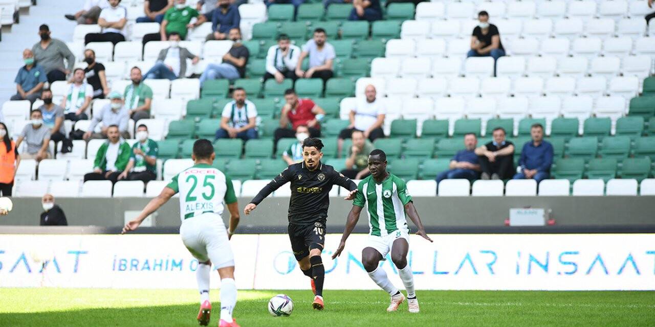 Konyaspor, Giresunspor deplasmanından 1 puanla döndü