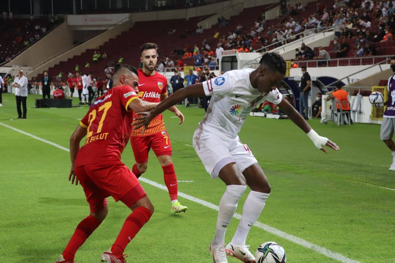 Hatayspor 3 puanı ikinci yarıda aldı