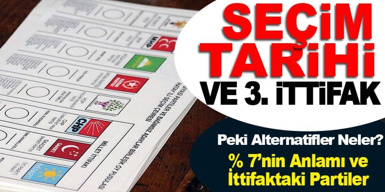 Seçim Tarihi ve 3. İttifak
