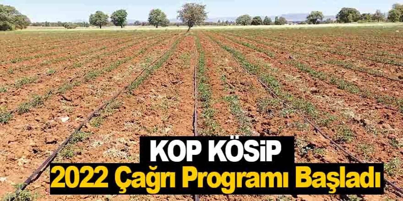KOP KÖSİP 2022 Çağrı Programı Başladı