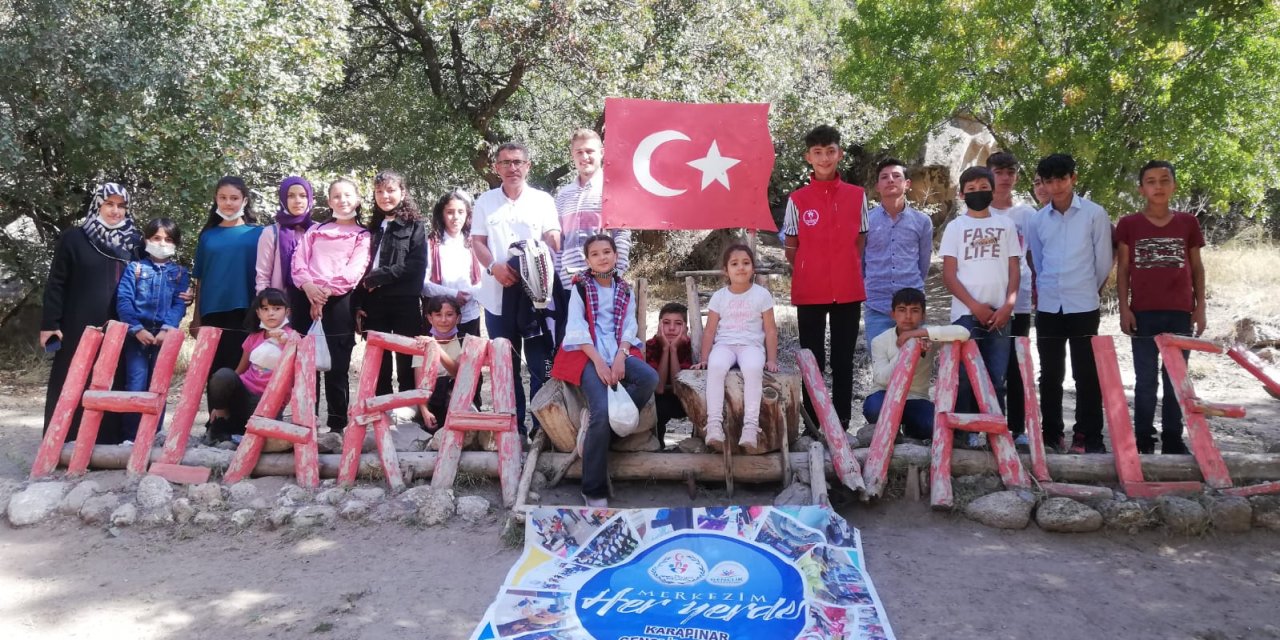 Karapınarlı öğrenciler Kapadokya gezisiyle ödüllendirildi