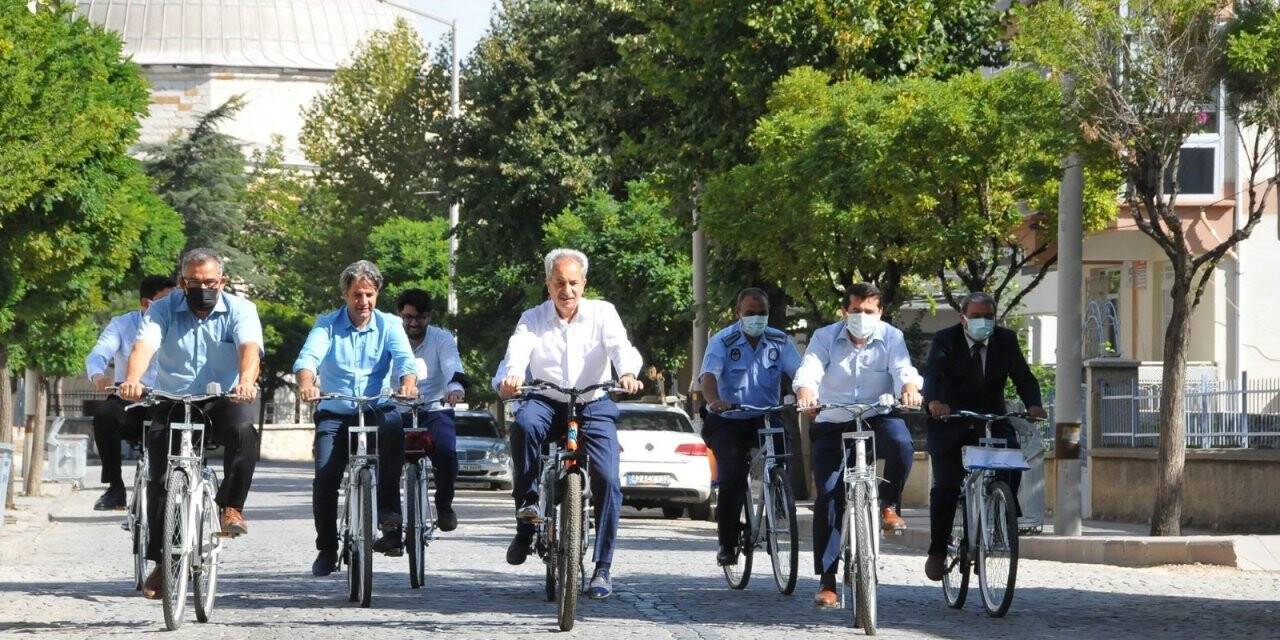 Başkan Akkaya: Bisiklet çevre dostu ve yakıt tasarrufu sağlayan bir araç