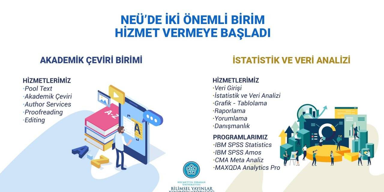 NEÜ’de iki önemli birim hizmet vermeye başladı