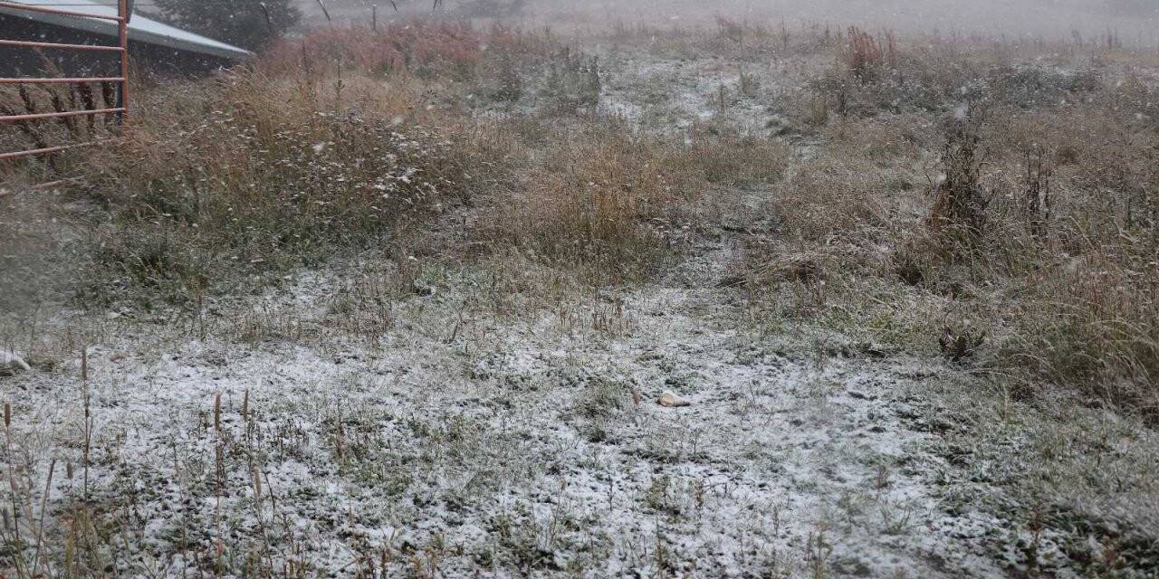 Bolu’ya yılın ilk karı düştü