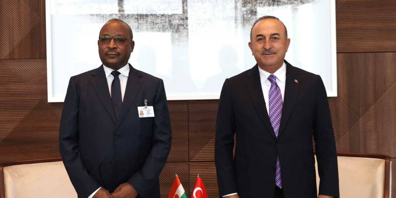 Dışişleri Bakanı Çavuşoğlu, Nijer Dışişleri Bakanı Massaoudou ile görüştü