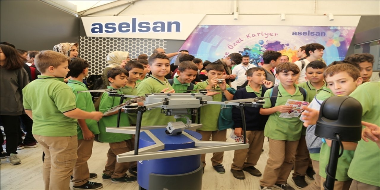Çocuklar teknolojiyi ASELSAN ile keşfediyor