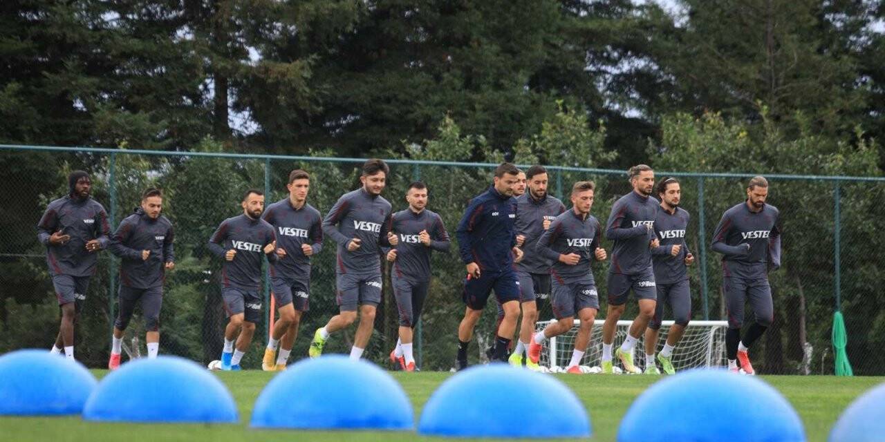 Trabzonspor, Alanyaspor maçı hazırlıklarına başladı
