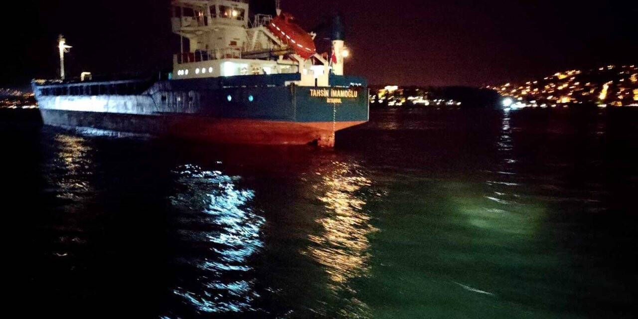 İstanbul Boğazı’nda korkutan 2 kaza