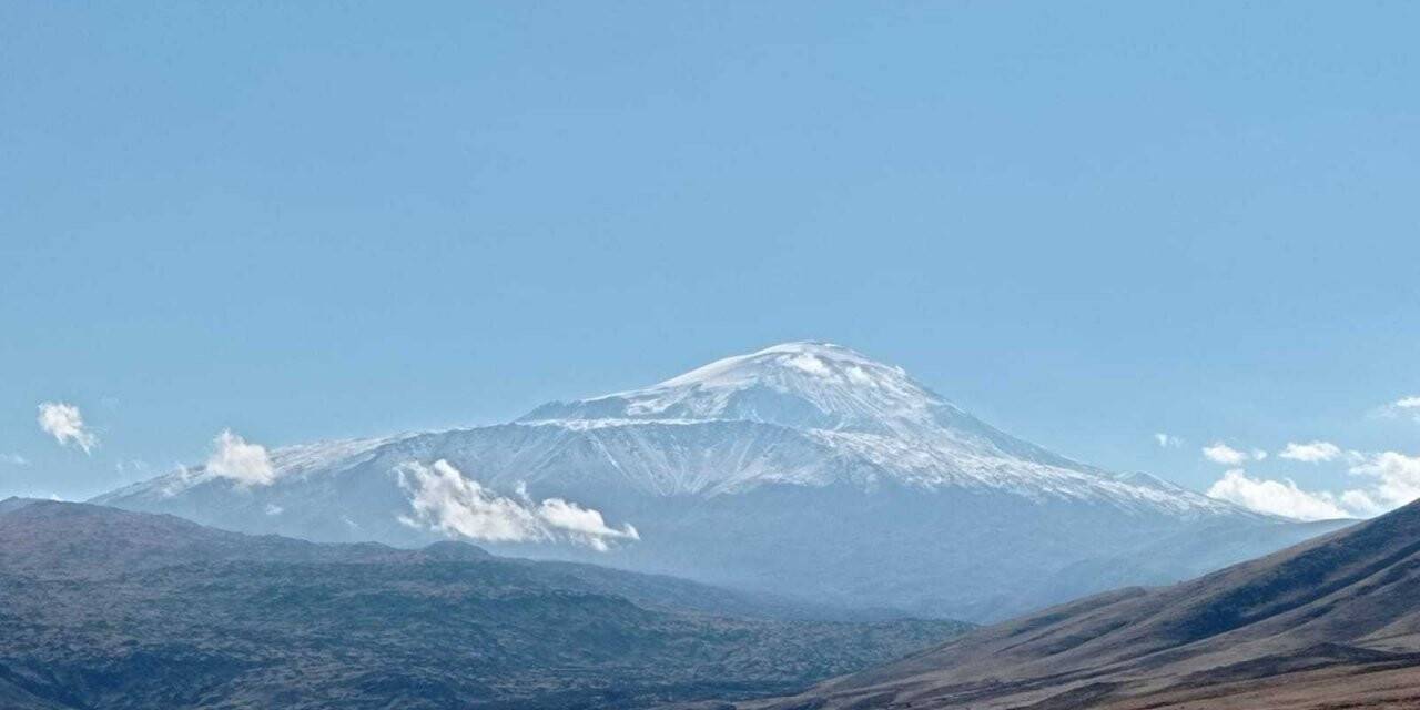 Türkiye’nin çatısına yağan kar, sis kalkınca ortaya çıktı