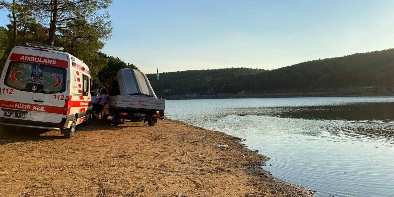 Serinlemek için girdiği gölde kayboldu