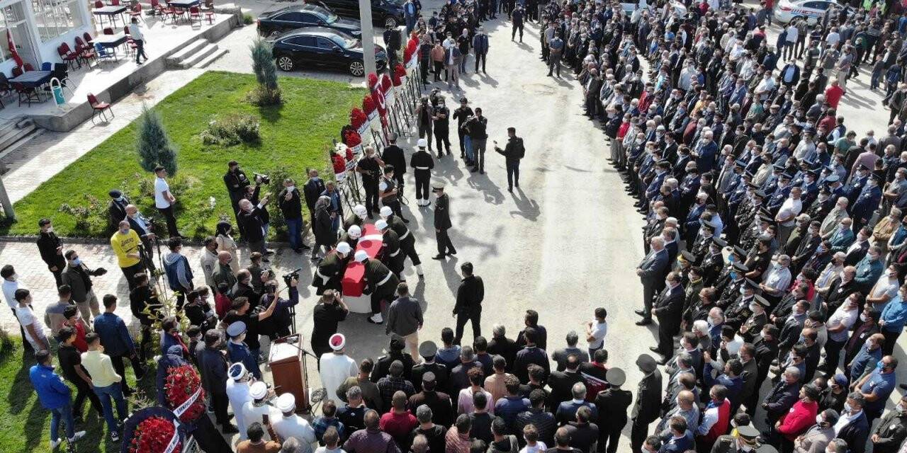 Aksaraylı şehit son yolculuğuna uğurlandı
