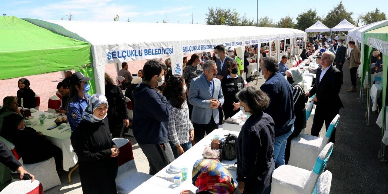 Konya Emniyeti şehit aileleri ve gazilerle bir araya geldi
