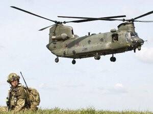 Afganistan’da İngiliz Helikopteri Düştü