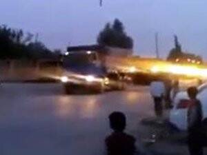 IŞİD Süleyman Şah'a giden Türk Konvoyunun Görüntülerini Paylaştı