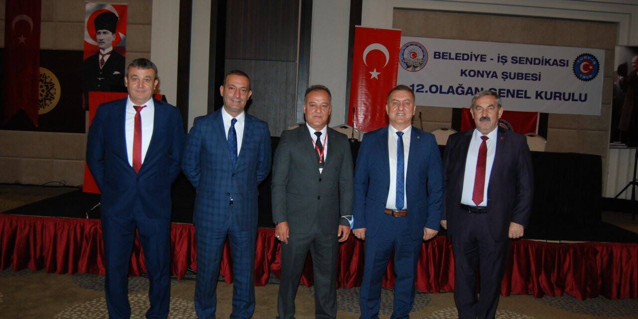 Belediye-iş Konya’da Koral güven tazeledi