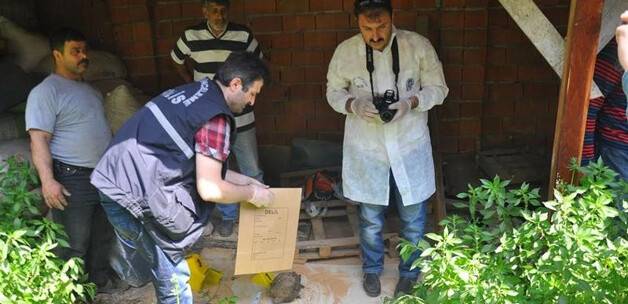 Anne ve babasını 300 parçaya bölmüş