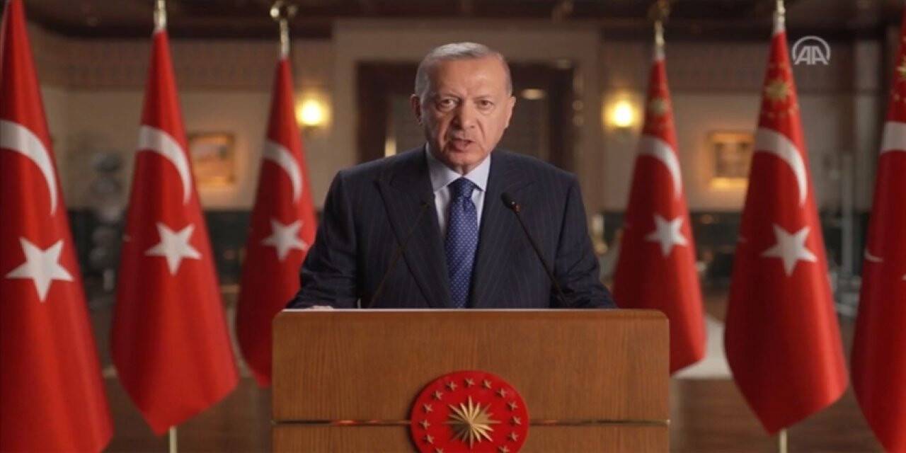 Cumhurbaşkanı Erdoğan, ’Küresel Kovid-19 Zirvesi’ne videomesaj gönderdi