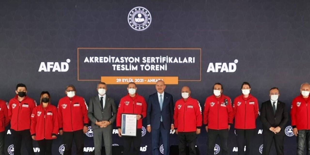 Bakan Soylu’dan DAK’a sertifika