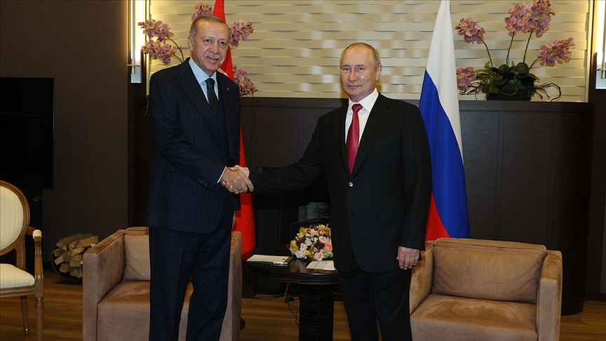 Cumhurbaşkanı Erdoğan ile Putin’in görüşmesi sona erdi