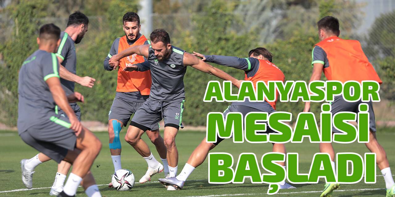 Konyaspor'da Alanyaspor maçı hazırlıkları başladı