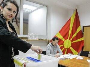 Makedonya'da Halk Sandık Başında