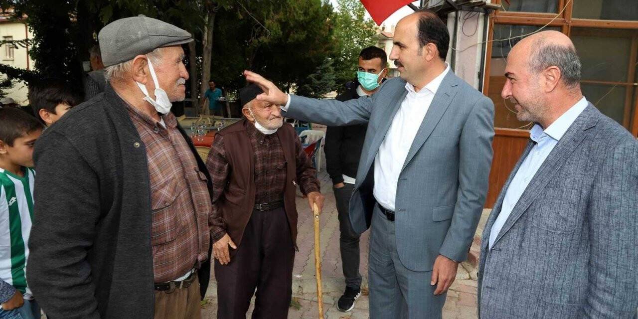 Başkan Altay ve Başkan Pekyatırmacı’dan mahalle ve esnaf ziyareti