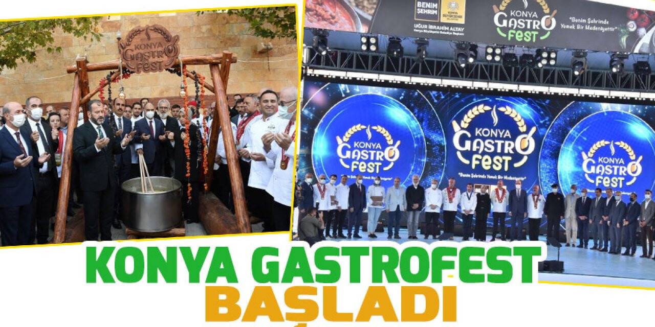 Konya GastroFest Başladı