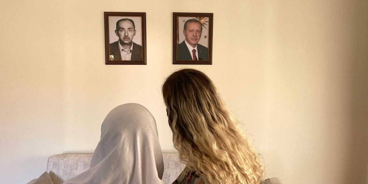 Babasını Cumhurbaşkanı Erdoğan’a benzeten kadına duygulandıran sürpriz