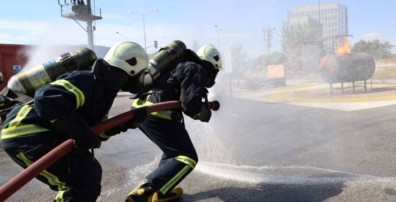 Tatbikat gerçeği aratmadı