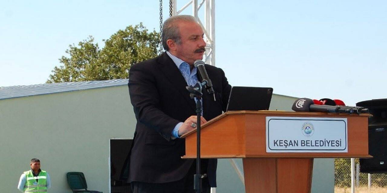 TBMM Başkanı Şentop, Trakya’nın en büyük sokak hayvanları geçici bakım evini açtı