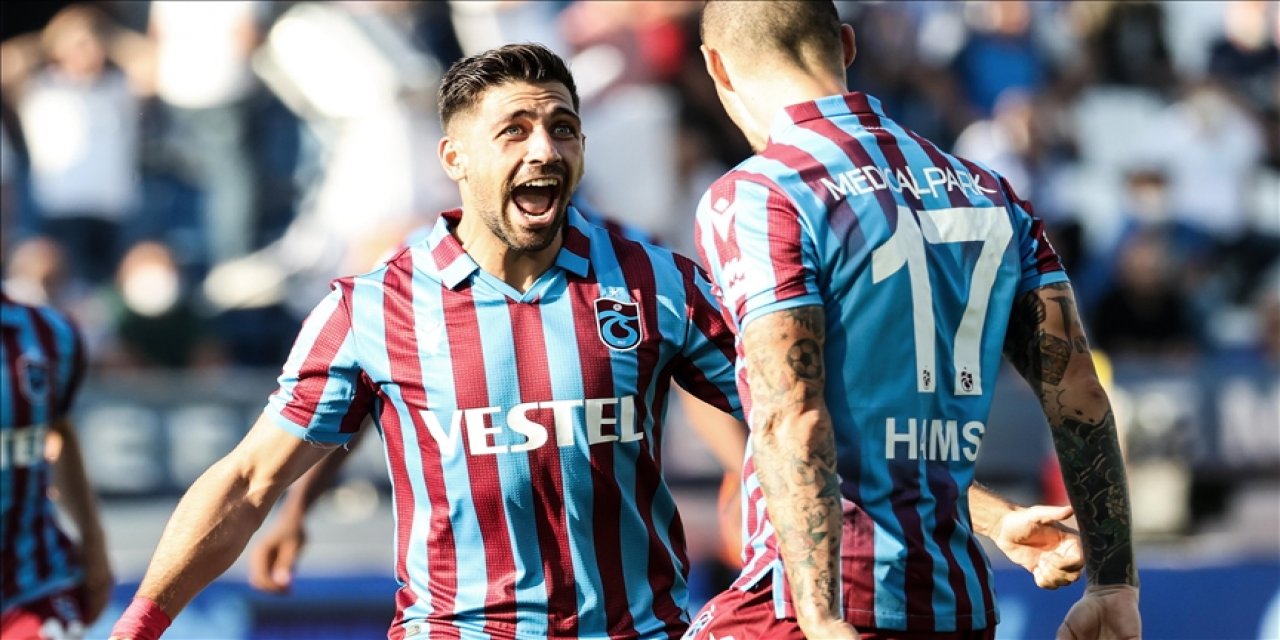 Trabzonspor'da gollere 3 oyuncu damga vurdu
