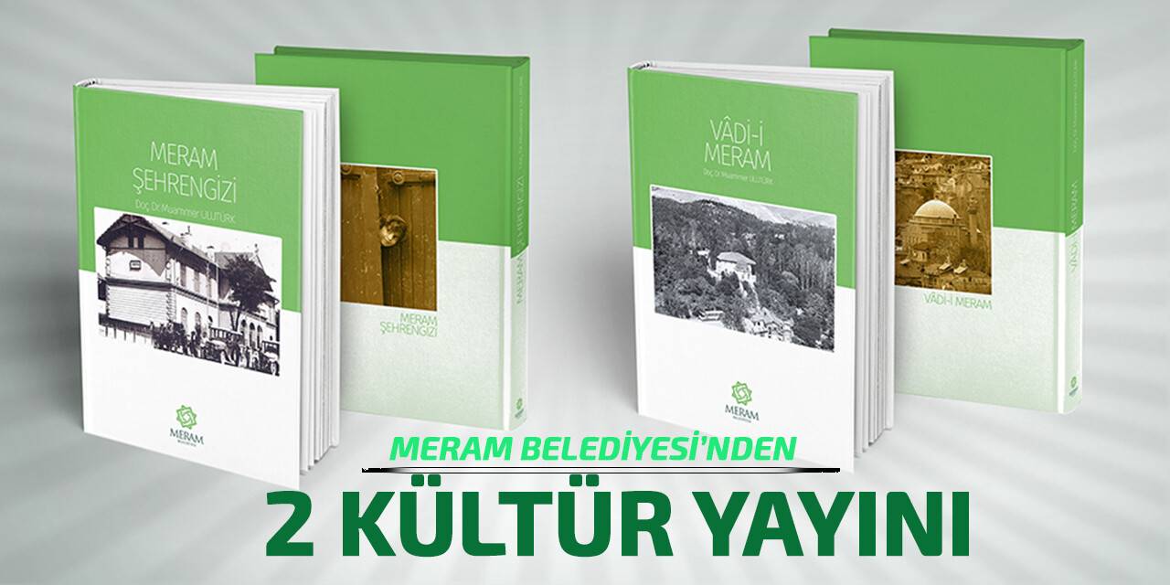 Meram Belediyesi'nden 2 kültür yayını