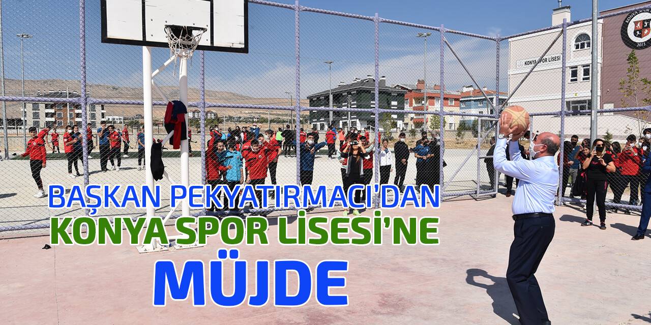 Selçuklu Belediyesinden spor lisesine kapalı spor salonu