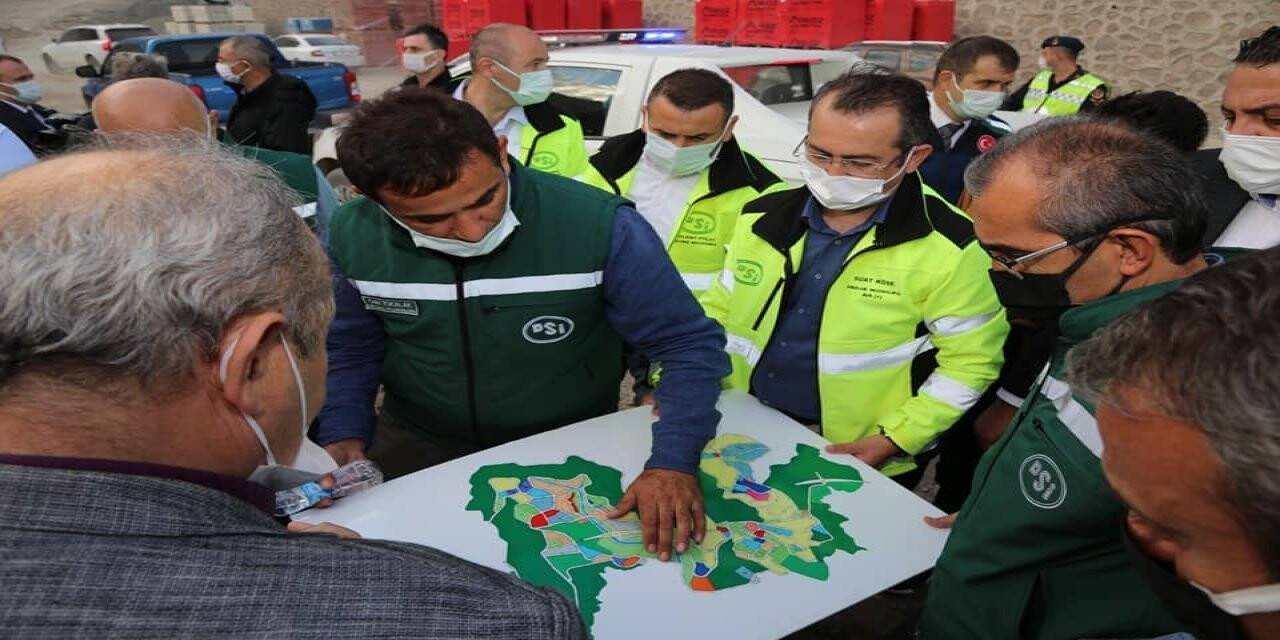 DSİ Genel Müdürü Yıldız, Yusufeli Barajı ve yeni yerleşim yerinde incelemelerde bulundu