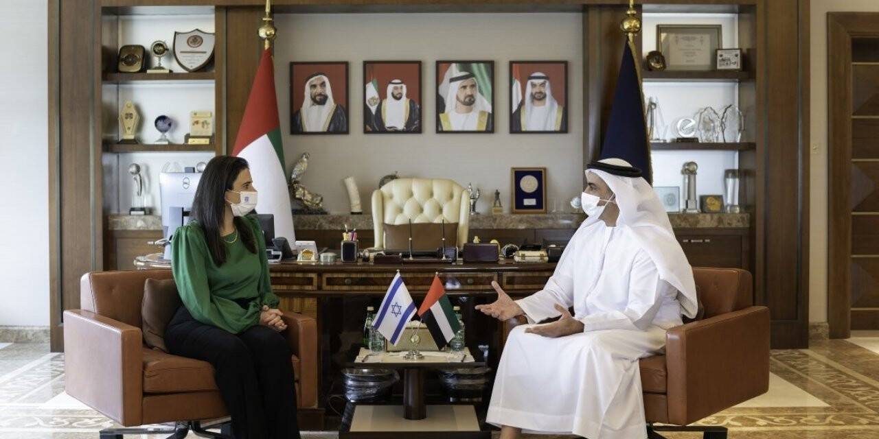 BAE İçişleri Bakanı Al Nahyan, İsrailli mevkidaşı Ayelet Shaked ile görüştü