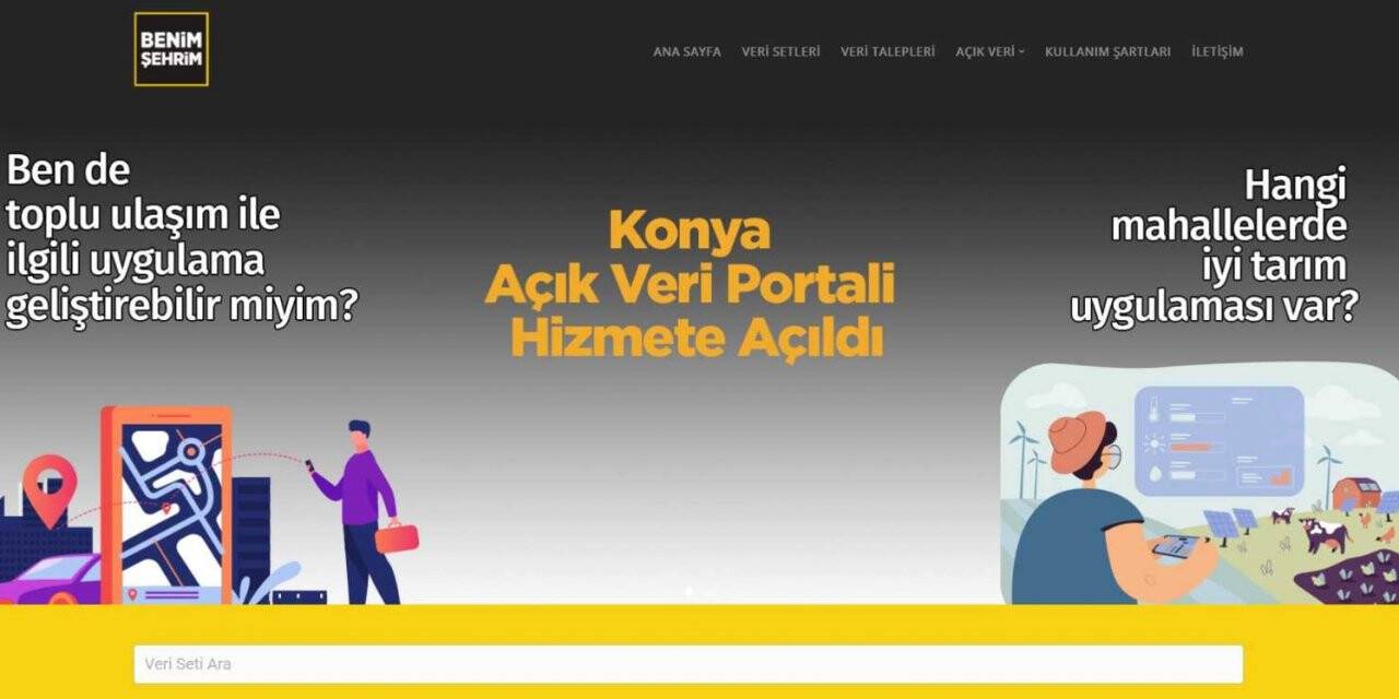 Konya Açık Veri Portalı hizmete girdi