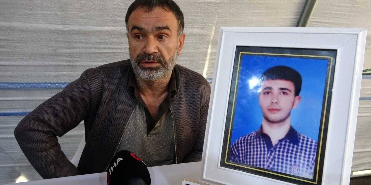 Evlat nöbetindeki acılı baba Elhaman, HDP’nin yakasını bırakmayacağını söyledi
