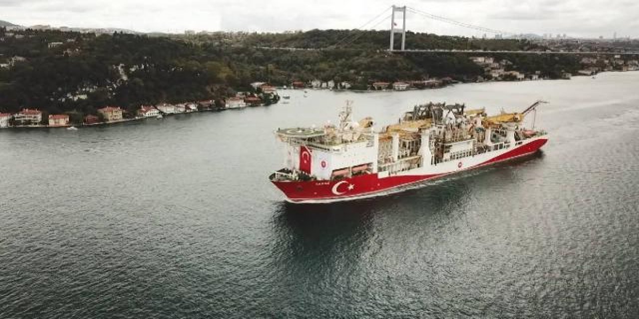Yavuz sondaj gemisi Karadeniz'deki ilk görevi için yola çıktı