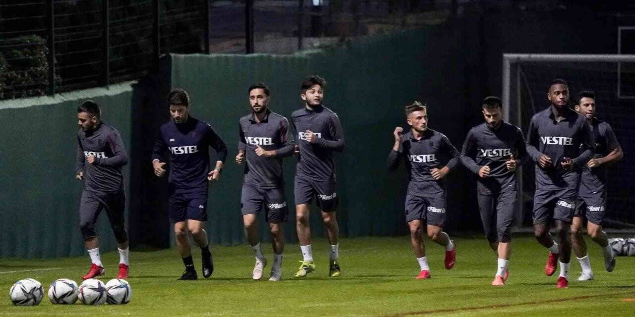 Trabzonspor, Fenerbahçe maçı hazırlıklarına başladı