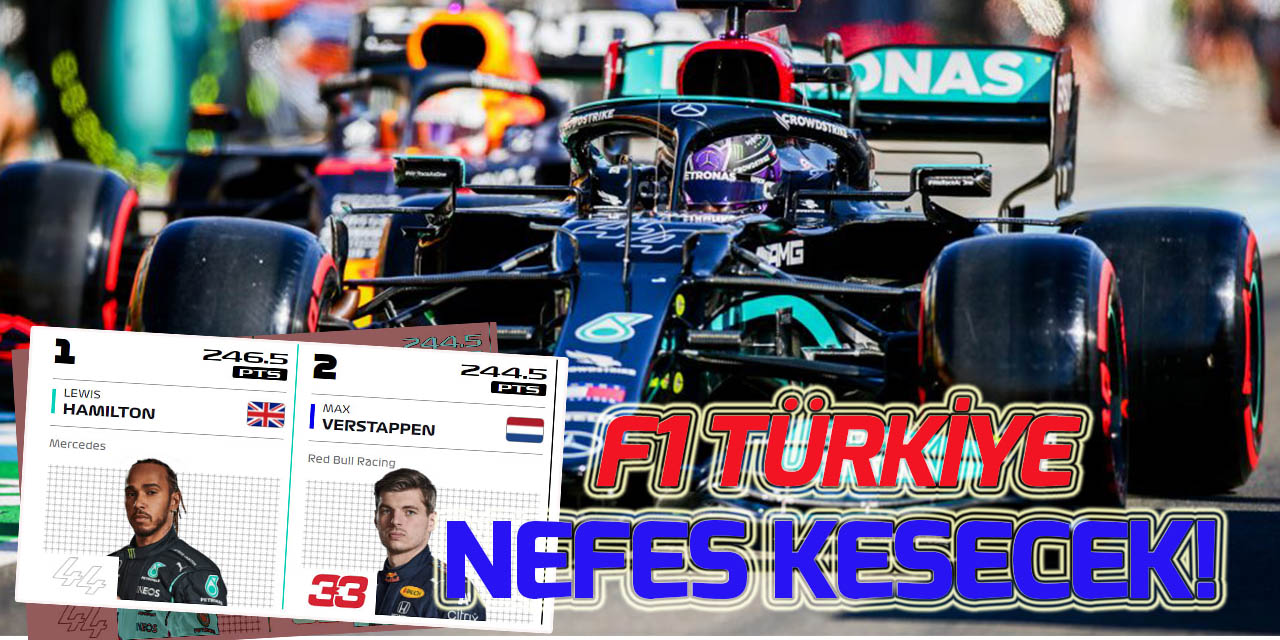 Formula 1'de şampiyonluk yarışının nabzı  hafta sonu Türkiye'de atacak