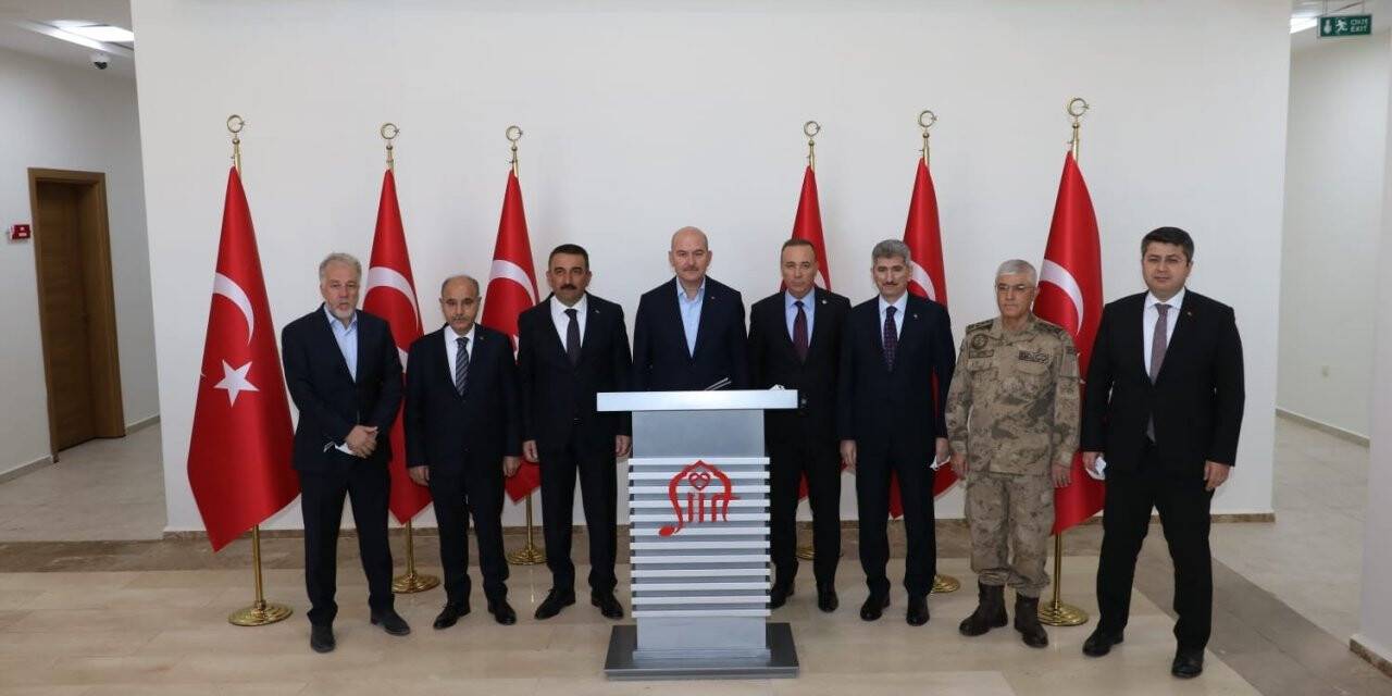 Bakan Soylu Siirt’te