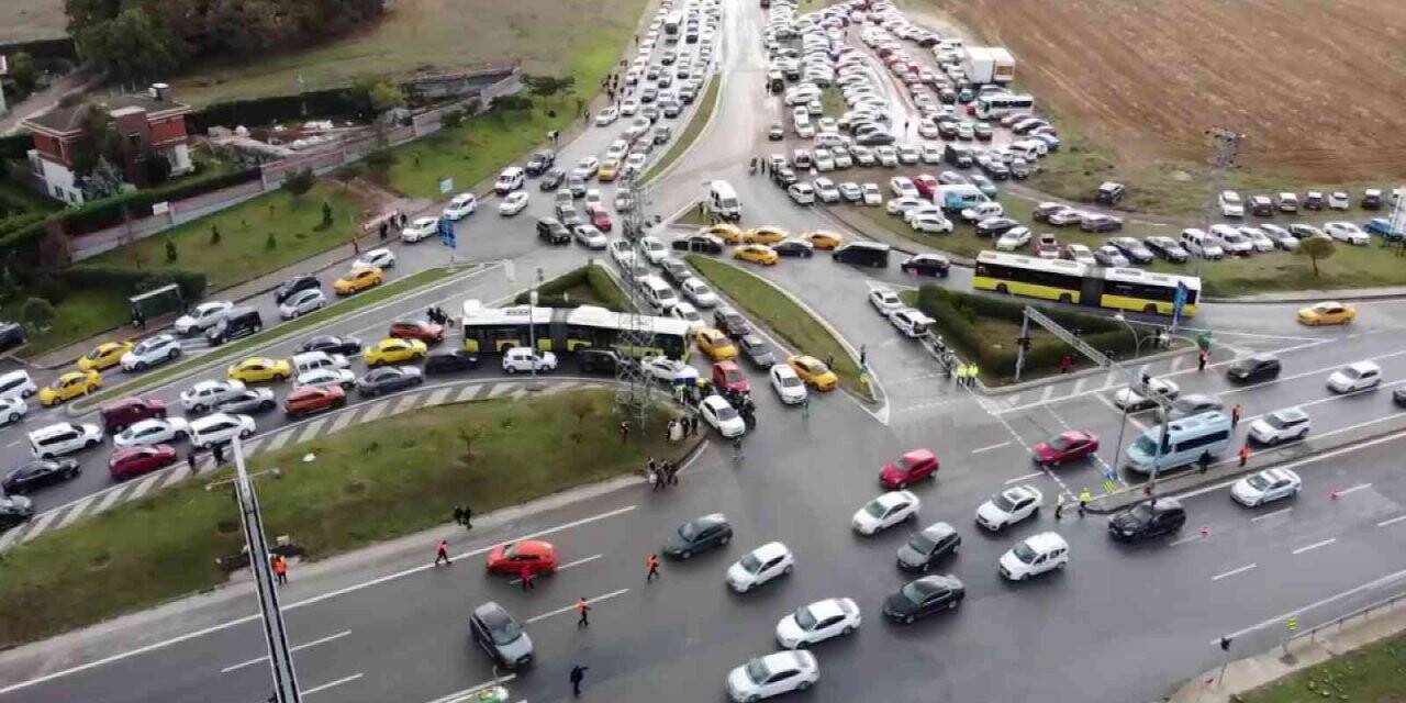 İstanbul trafiğinde Formula 1 yoğunluğu
