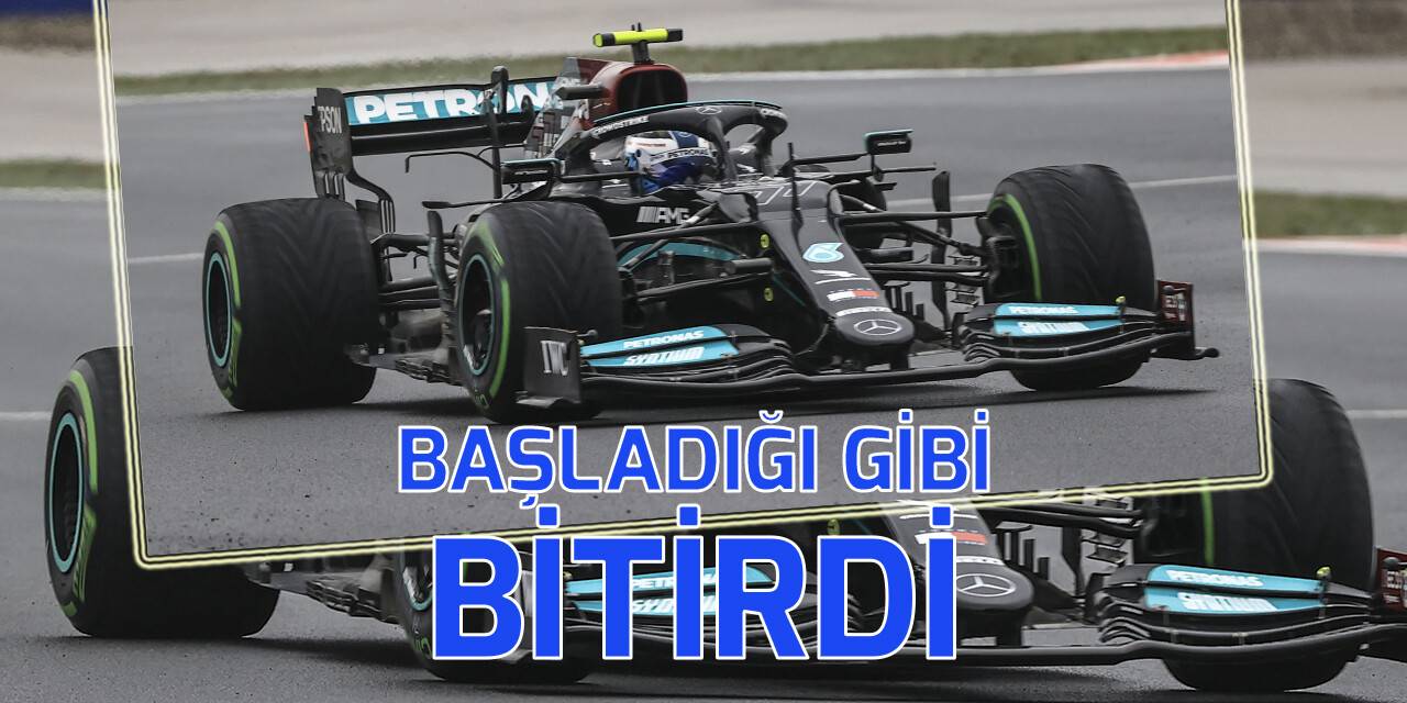 İstanbul’da zafer Mercedes pilotu Valtteri Bottas’ın