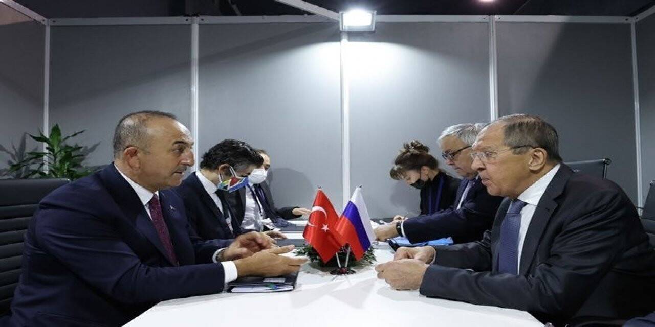 Bakan Çavuşoğlu, Rus mevkidaşı Lavrov ile görüştü